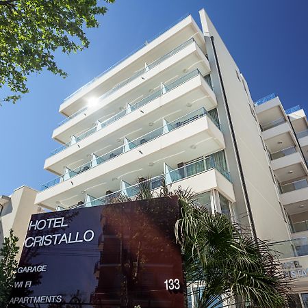 Hotel Cristallo Rímini Exterior foto
