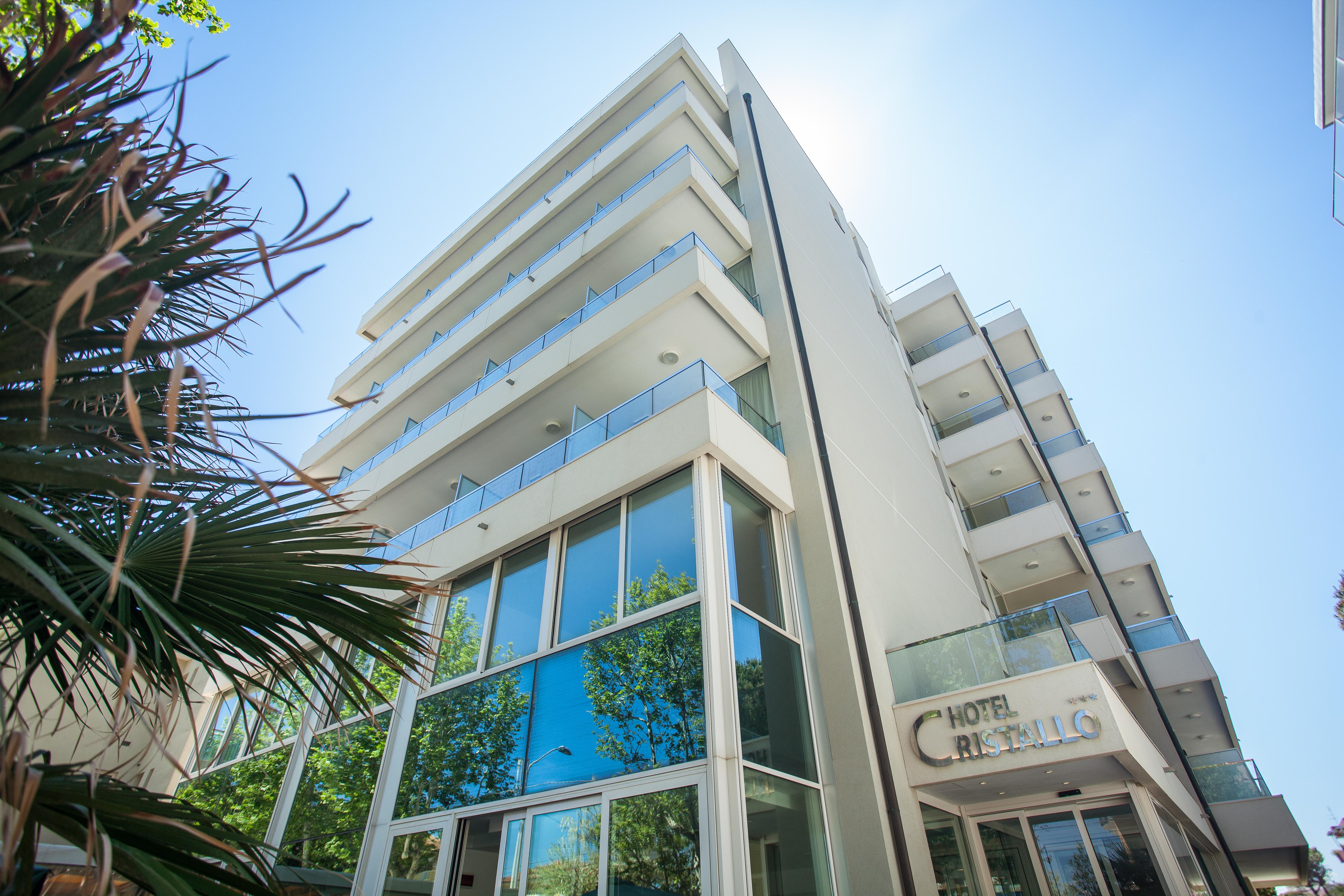 Hotel Cristallo Rímini Exterior foto